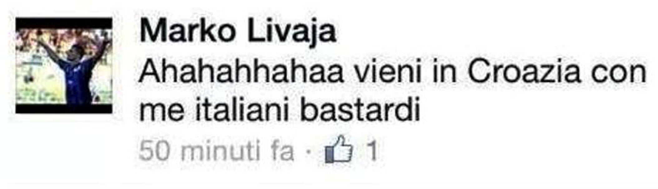 Questa la reazione di Livaja su Facebook nei giorni successivi: l’Atalanta lo sospender. 